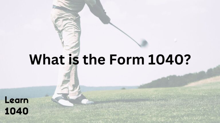 what is the form 1040